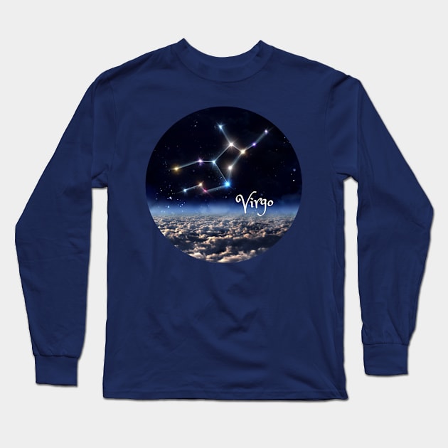 Virgo Long Sleeve T-Shirt by Kat Heitzman